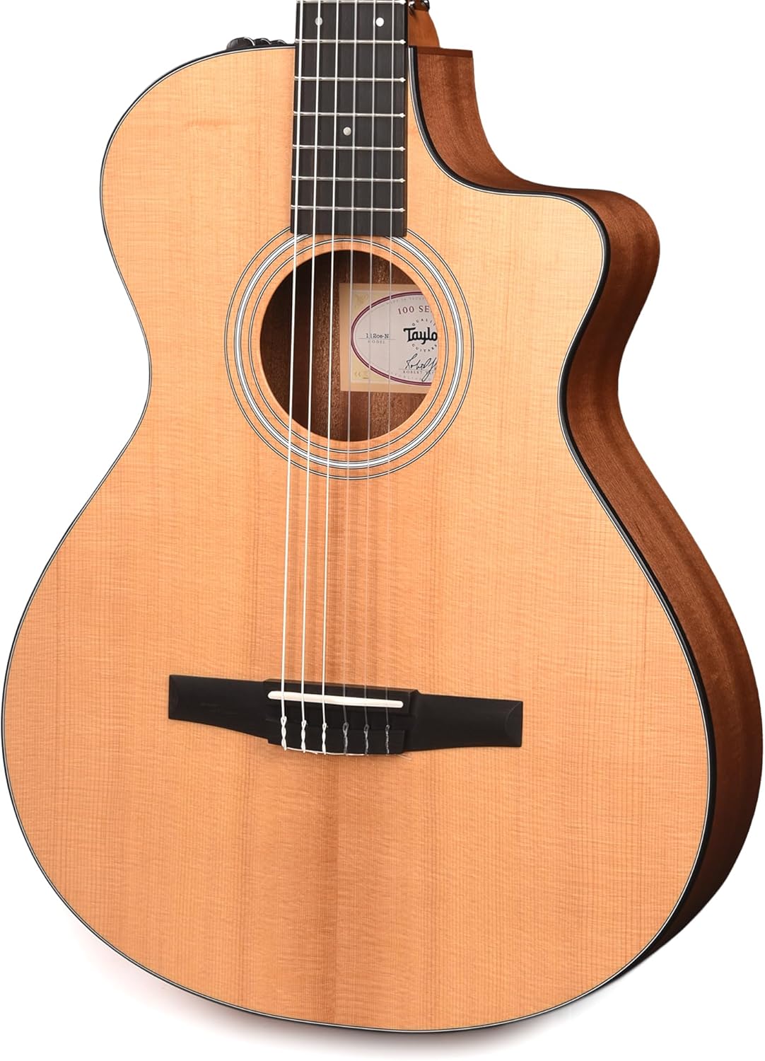 Taylor 112ce-N Grand Concert Acoustic-electric Nylon-string Guitar - Natural