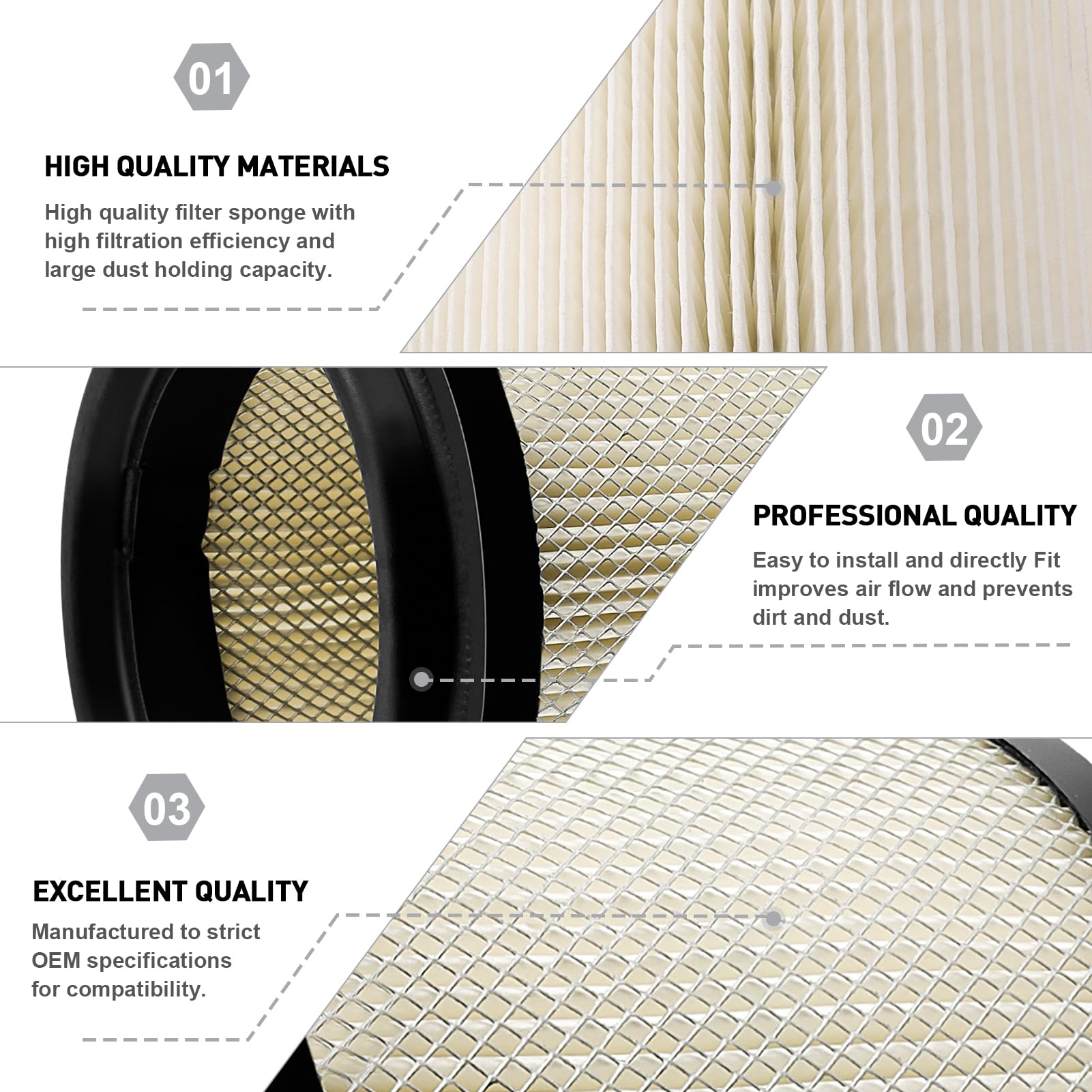 Luftfilter Für Polaris ATV – Ersatzfilter Passend Für Polaris 250, 300, 350L, 400L Modelle