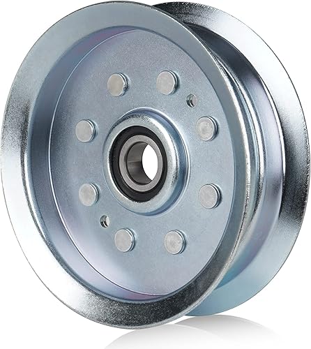 Miniatura 4 de Dibanyou La polea tensora plana para cortacésped sustituye a Cub CadetMTD 756-05034 756-05034A John Deere GY20629 GY22082 GY20110, compatible con