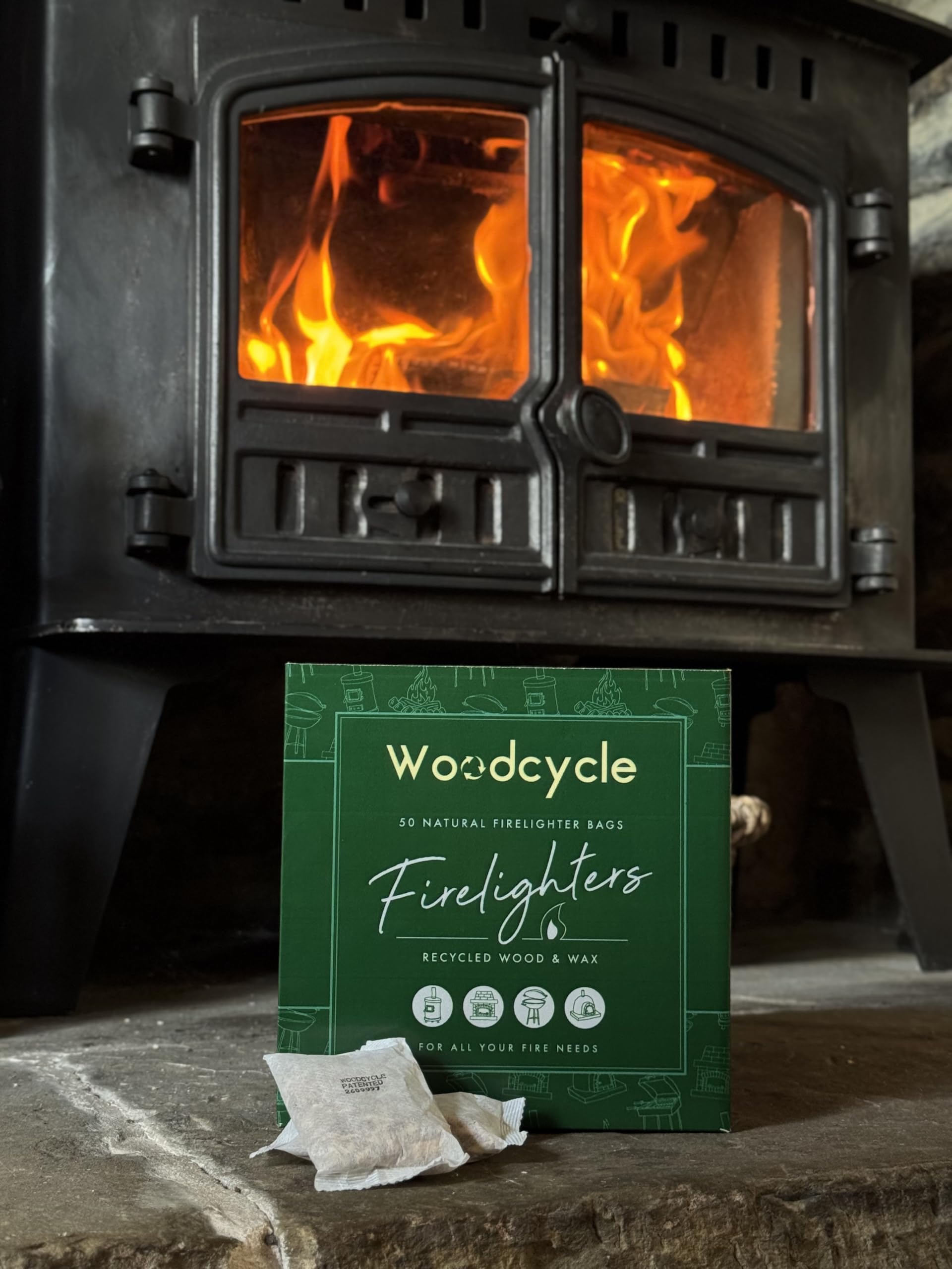 Woodcycle Lot De 50 Sacs Allumefeu Naturels Allumefeu | WhichOne