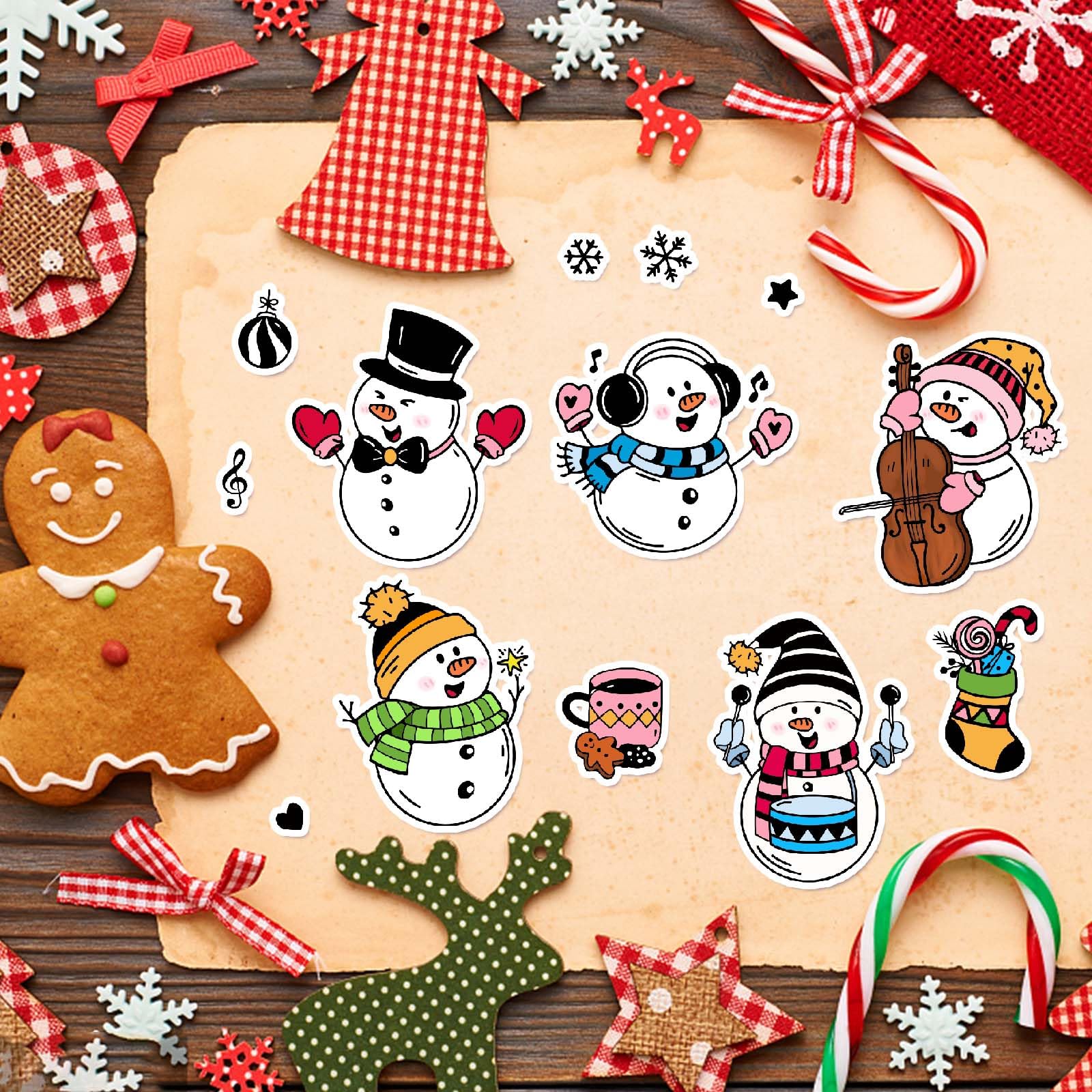 GLOBLELAND Kerstkabouter Clear Stempels Kerstboom Kerstman Gloeilamp Bell Sneeuwvlok Siliconen Clear Stempel Zegels Voor Kaarten Maken DIY Scrapbooking Foto Journal Album Decoratie