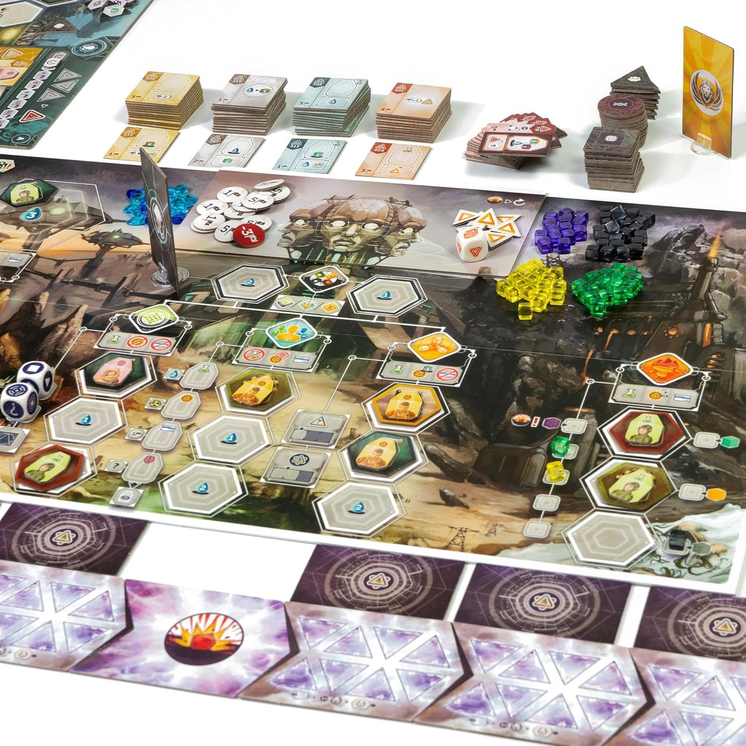 Anachrony - Gioco in Scatola di Strategia - Viaggi nel Tempo e Civilizzazioni Futuristiche - Da 1 a 4 Giocatori - Edizione Italiana