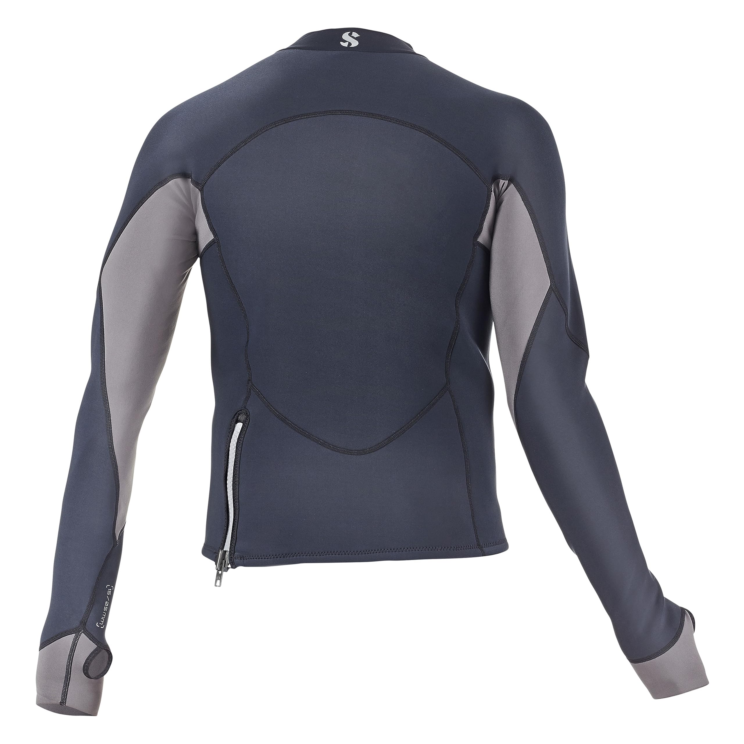 Scubapro Top EVERFLEX 1.5 MM UOMO XL - Kit di erogatore per immersioni in acqua fredda Unisex-Adulto, Nero