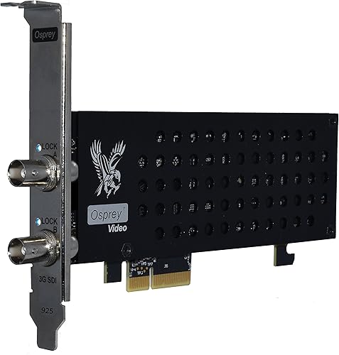Osprey Video 925, tarjeta de captura de vídeo 3G SDI de 2 canales con bucle programable