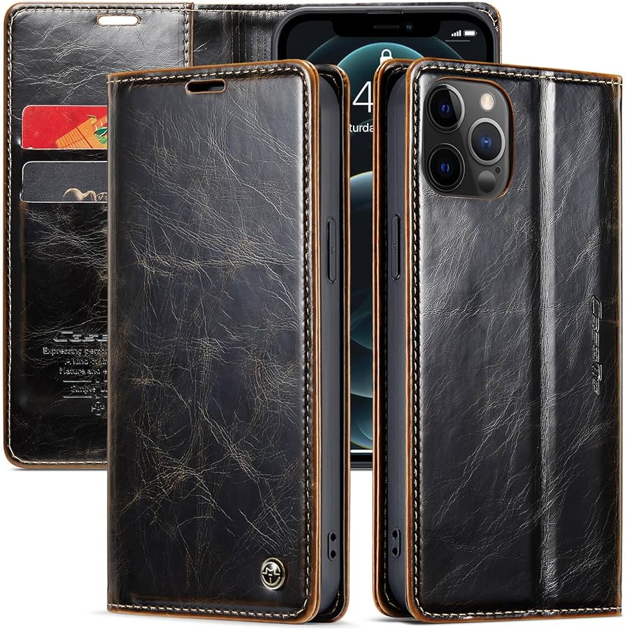 JDDLang iPhone 12 ケース 手帳型 iPhone 12pro カバー 手帳 アイフォン 12/12pro 財布型 携帯スマホケース 12pro レトロなビジネスタイプcase カード収納 スタンド機能 耐衝撃 全面保護人気 上質 気質 ギフト 対応iPhone 12/12pro