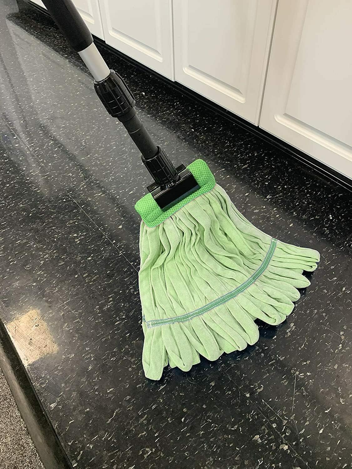Green Microfiber Pro Wet Mop Kit: Unrivaled Performance and Durability