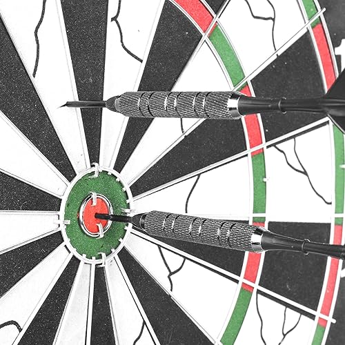Miniatura 5 de CyeeLife Puntas de dardos de acero, 12 piezas con 20 anillos de goma, puntos de adaptador de puntos de convertidor