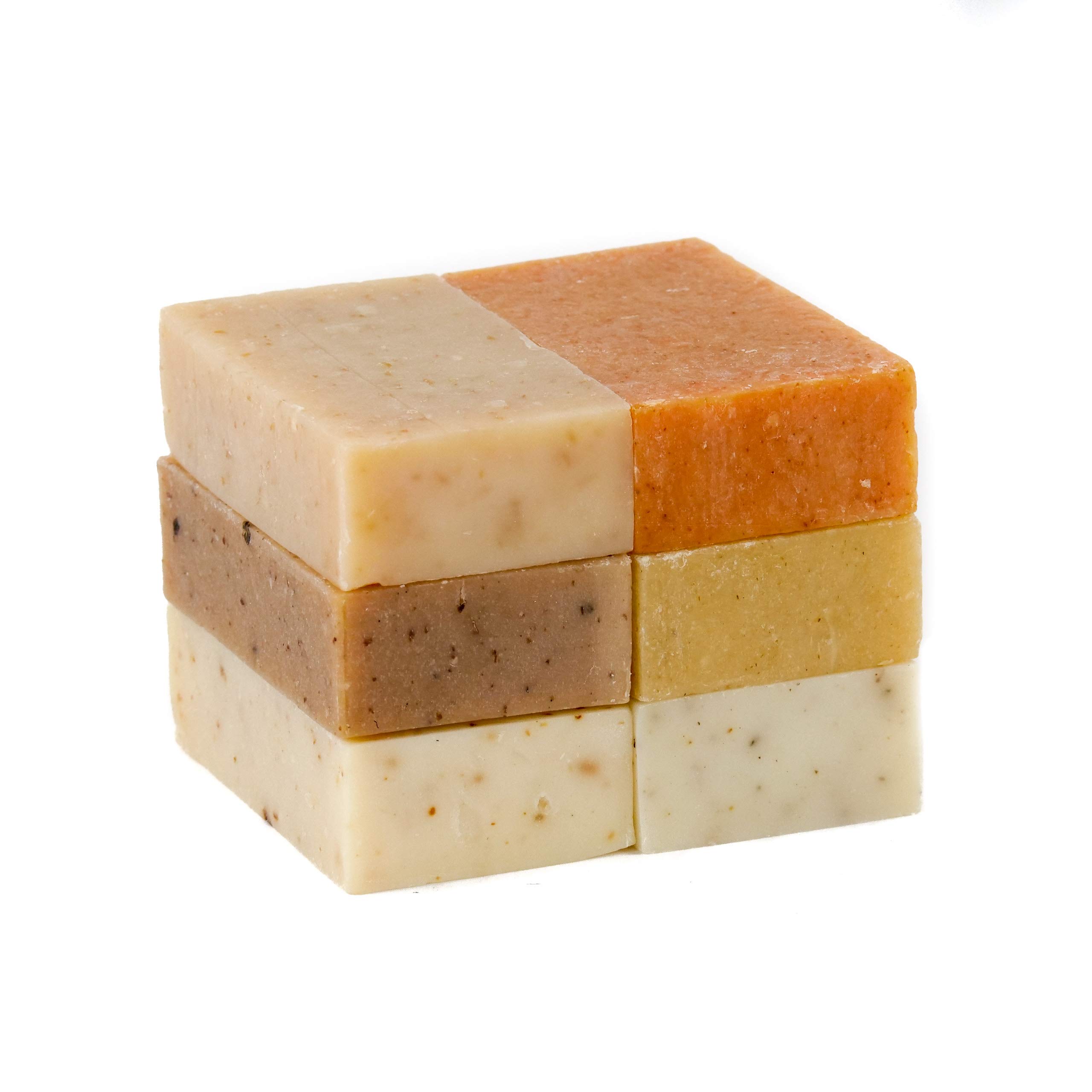 Bali Soap Natural Soap Bar Gift Set, 6 pc Variety Pack, for Men & Women, Face and Body