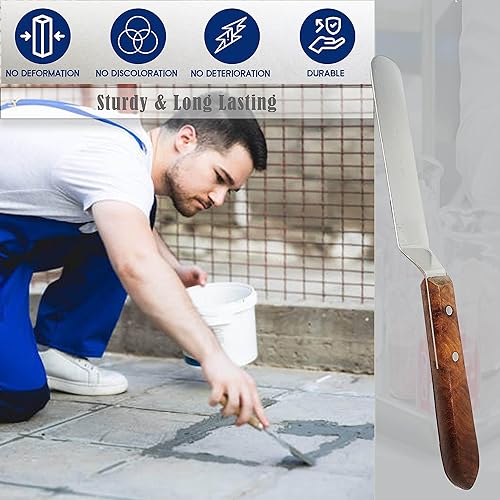 Miniatura 10 de A2Z Scilab Brand Engineering - Espátula clásica de acero inoxidable (hoja de desplazamiento de 3 pulgadas de largo)