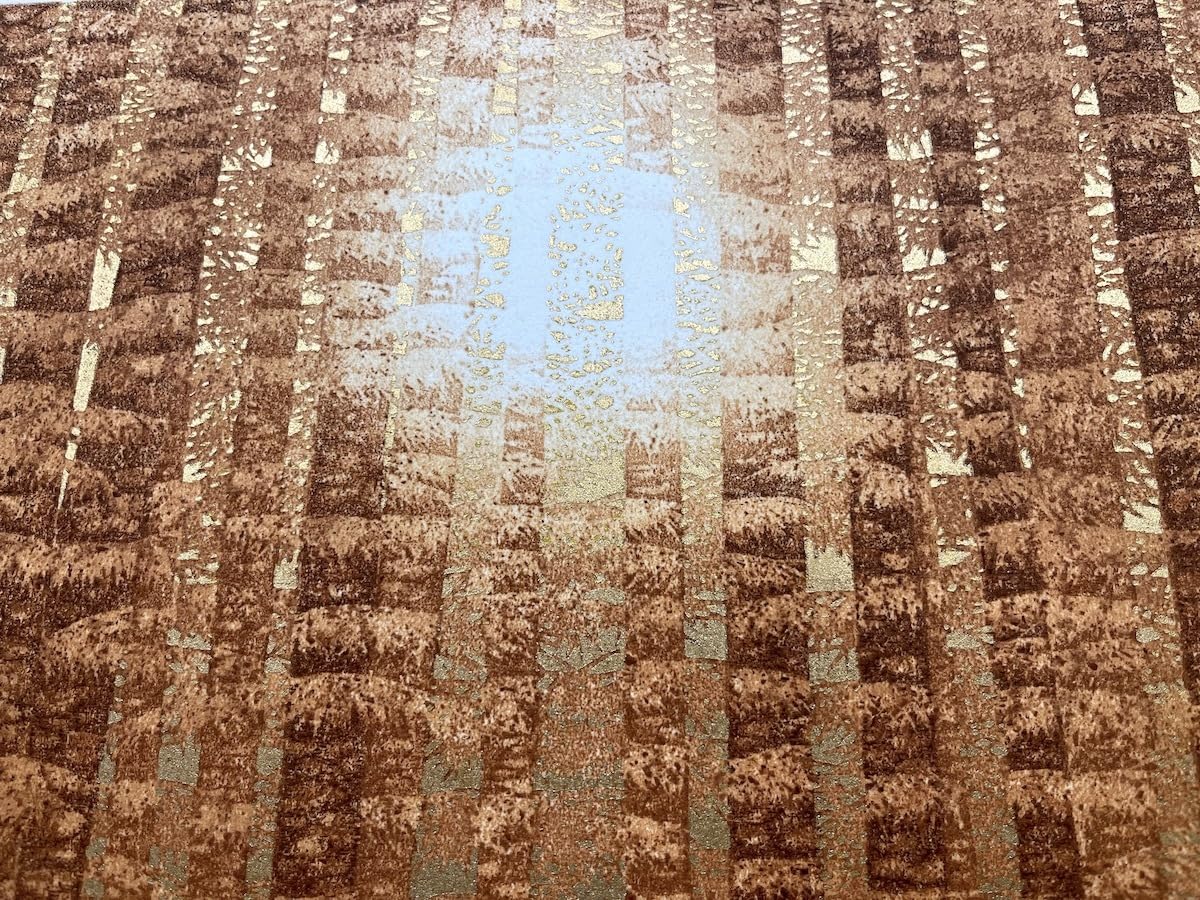 並木一「Tree Scene 30」木版画 – 小竹美術