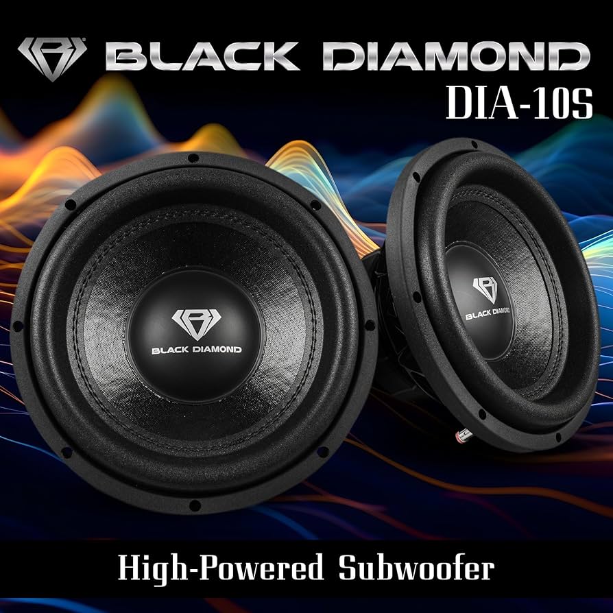 Amazon.co.jp: ブラックダイヤモンド DIA-10S 10インチ カーサブ