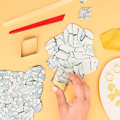 Miniatura 4 de STAEDTLER 8025 HTC5 FIMO - Arcilla de modelado polimérica endurecedora para horno, juego de instrucciones, diseño de mármol (paquete de 7 piezas)