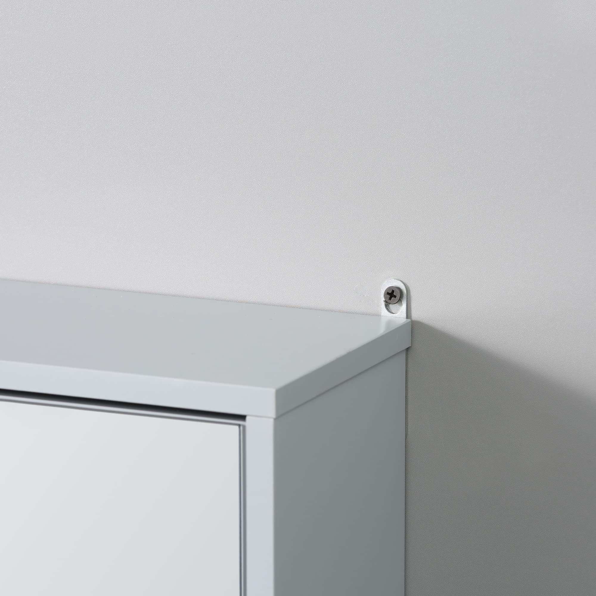 HOMCOM Armadietto Bagno con Specchio a 2 Ante, Specchio Bagno Contenitore con Ripiano Regolabile in Legno, 48x14.5x45cm, Grigio