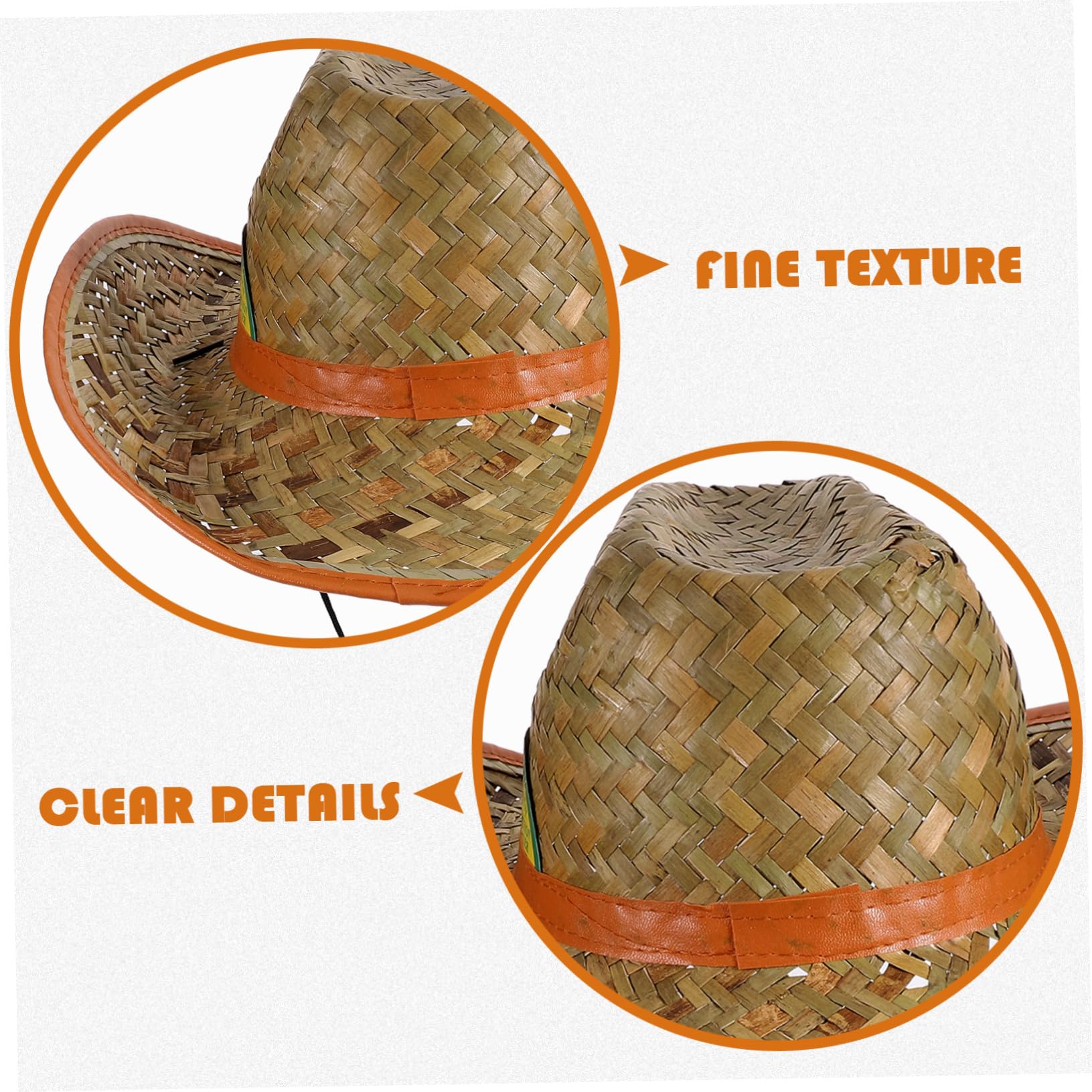 BESPORTBLE Sombrero de de Vacaciones para Hombre. Sombreros para Hombres Sombrero de Verano de los Hombres pajeador para Hombres Sombrero Sol Hombre Sombrero de Sol para Hombre