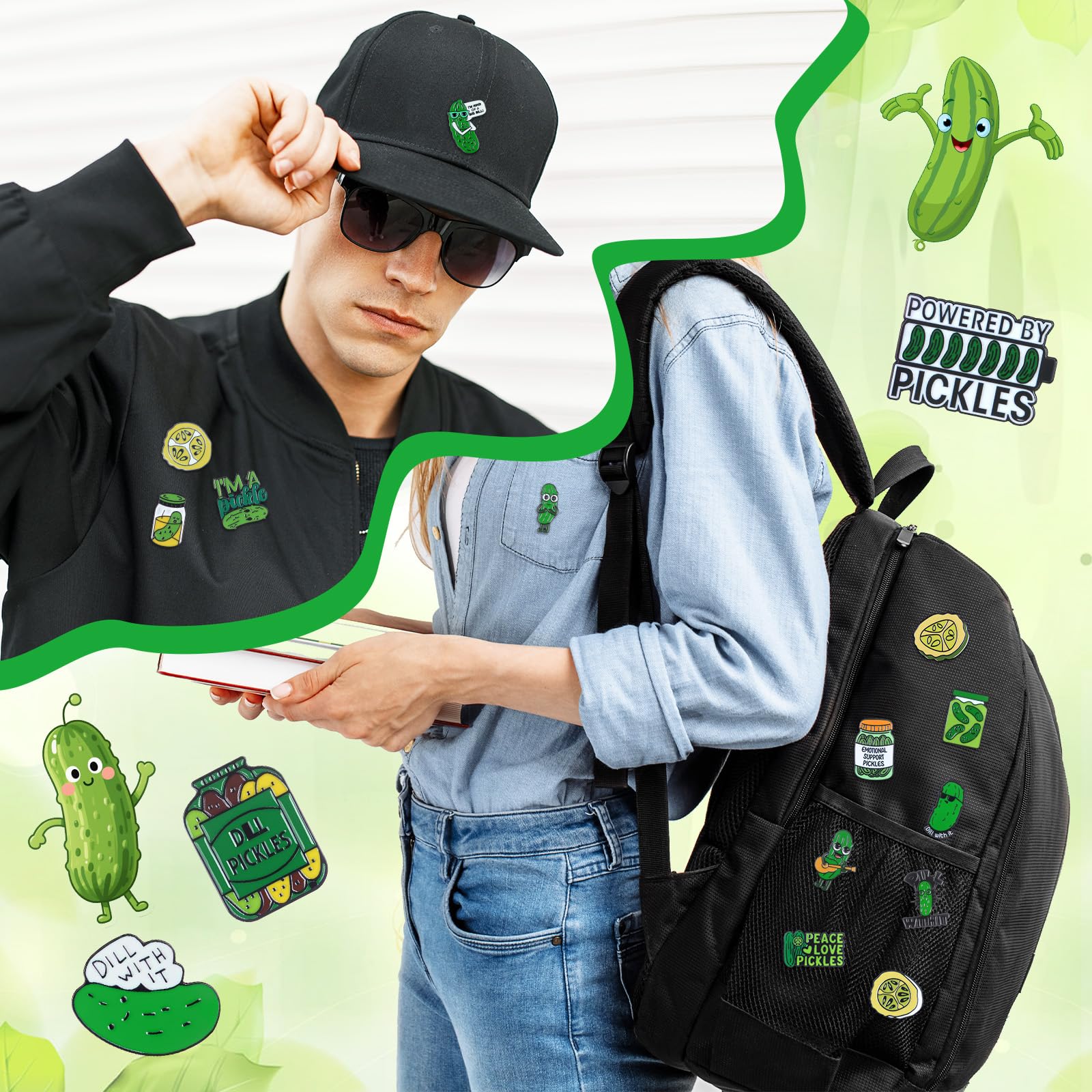 40 pines esmaltados para mochilas, divertidos pines de solapa para mascotas, gatos, perros, bonitos broches para mujeres, hombres, amantes, ropa, bolsos, accesorios, regalos