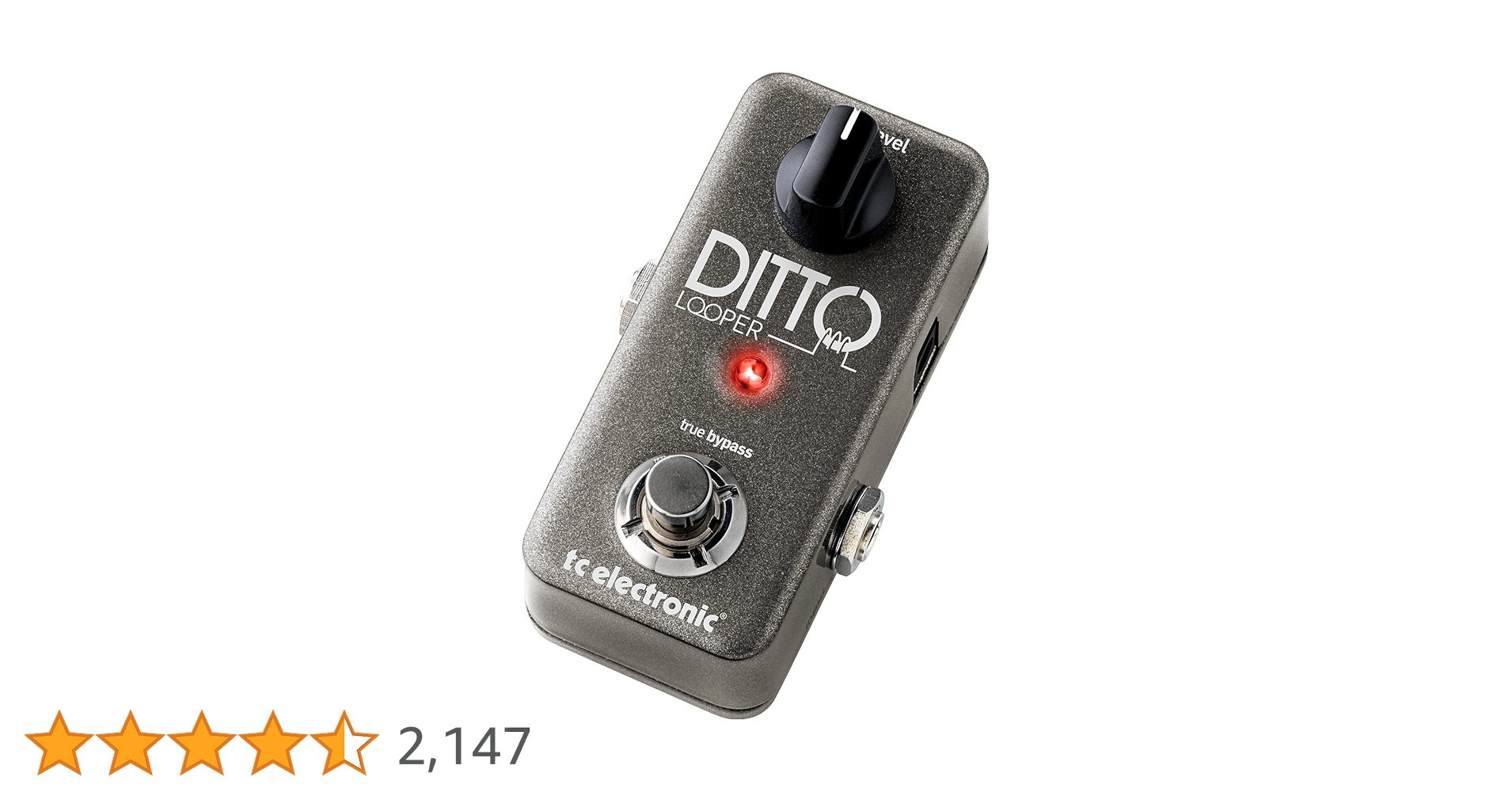ギター DITTO LOOPER
tc electronic TC Electronic Guitar Ditto Looper Effects Pedal : Amazon.ca