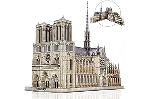 Notre Dame de Paris Puzzle: A Challenging 3D Architecture Experience