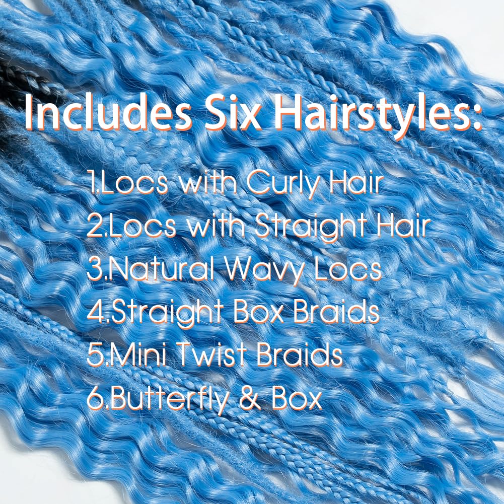 Amazon.com : FASHION IDOL MIX crochet hair includes box braids