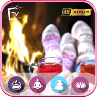 Cozy Christmas 🎄🔥🎅 Fireplace: Festive Crackling Fire Sounds and Holiday Music For Tablets And Fire TVs - NO ADS