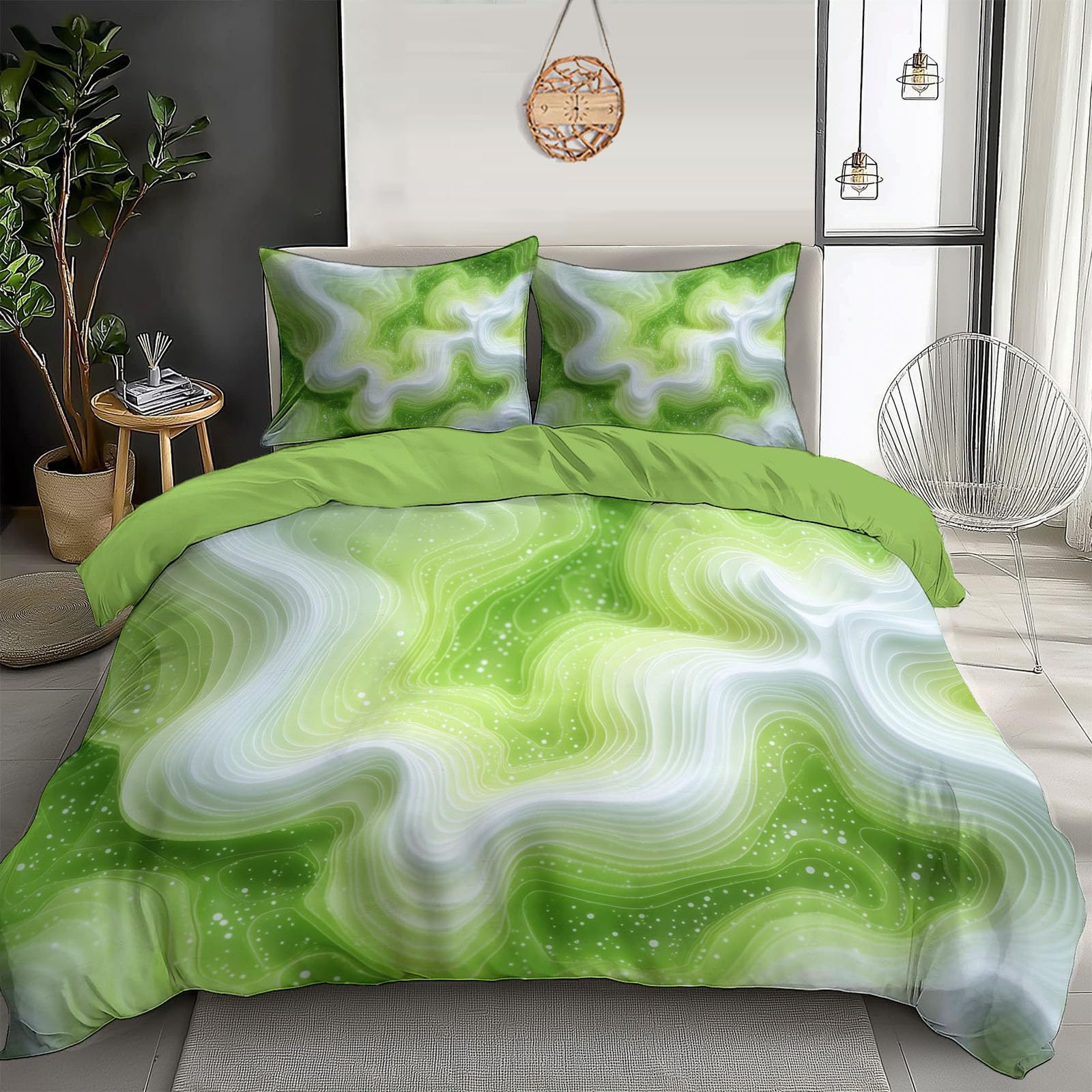Housse de couette 140x200 vagues et points pour sublimer une chambre d'enfant