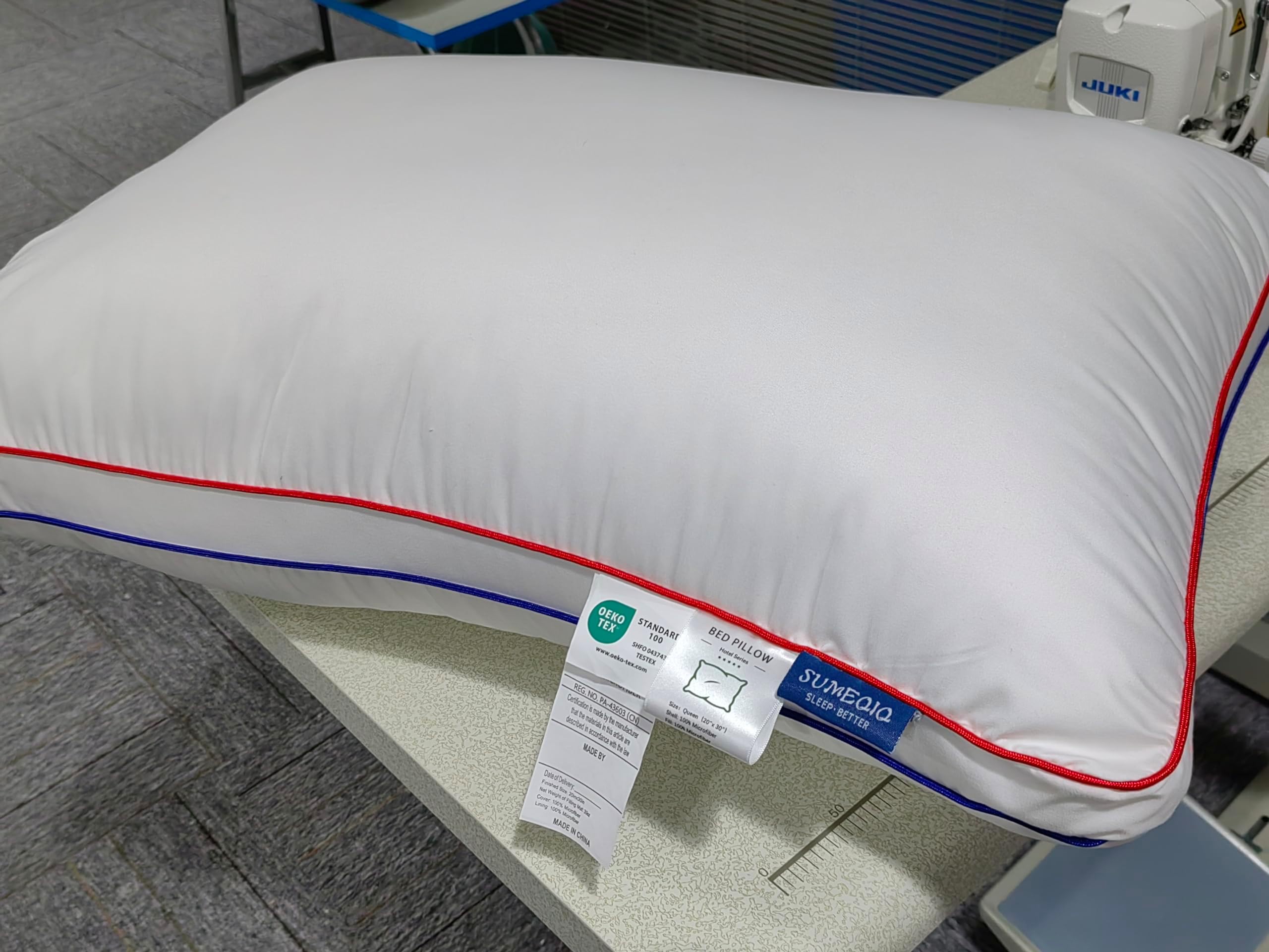 Pillows Set Of ORION Talalay Latex King Pillows (2-Pack) 100