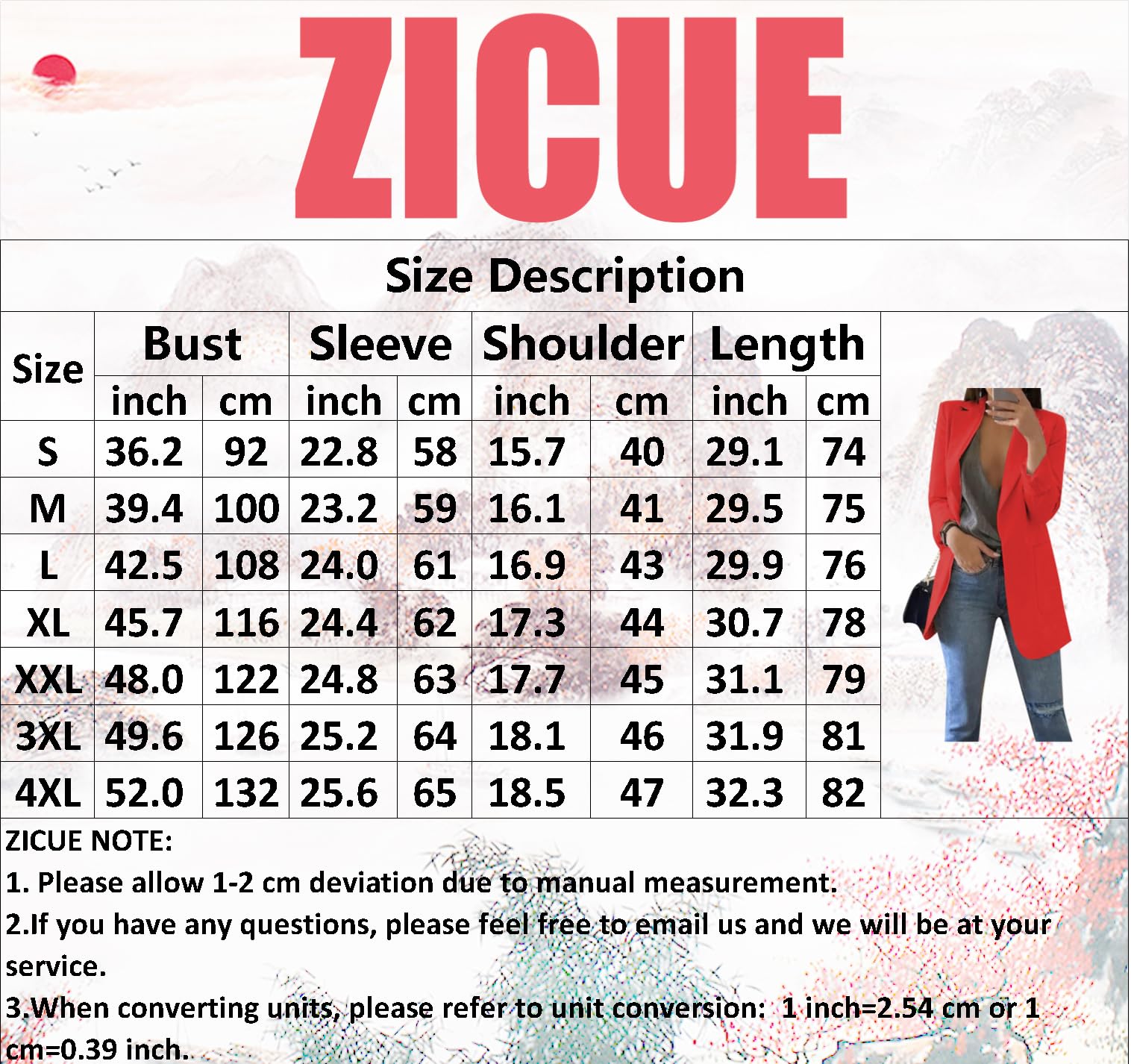 Las Mujeres De Frente Abierto De Manga Larga Blazers Solapa Color Sólido Blazer Casual Oficina Slim Traje Chaqueta con Bolsillos