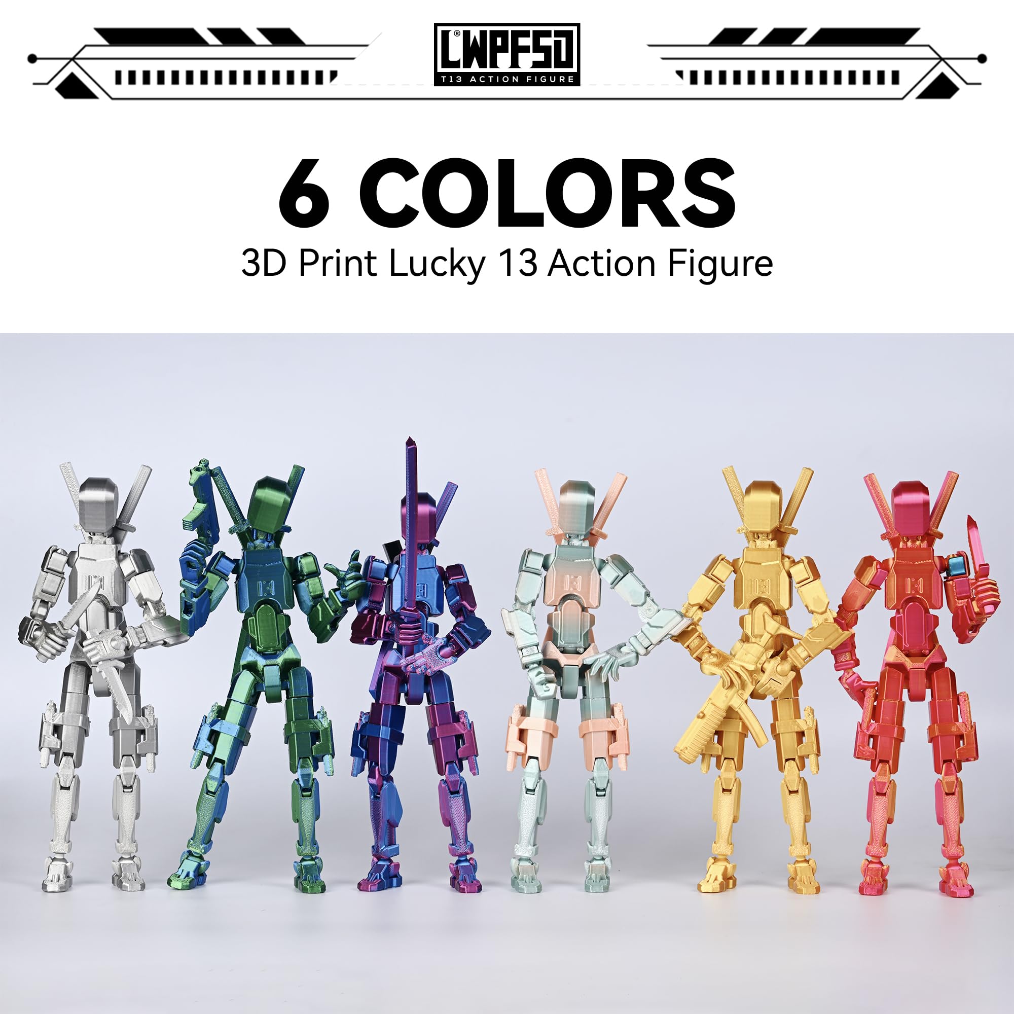 Amazon.com: LWPFSD 【Assembly Required】 Dummy 13 8in 3D Printing