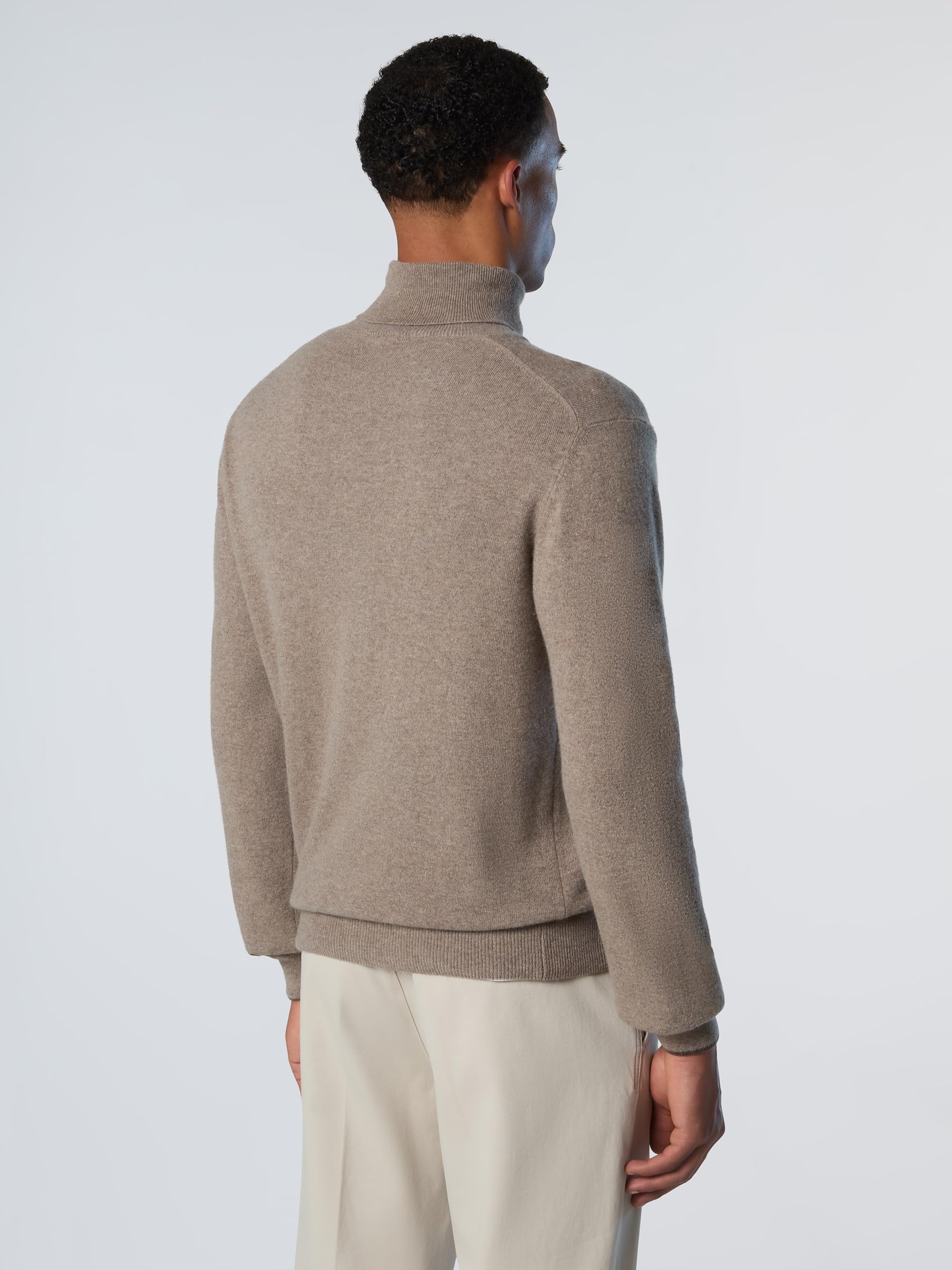 NORTH SAILS Maglione Uomo in Misto Cashmere con Collo Alto