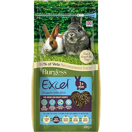 young rabbit pellets