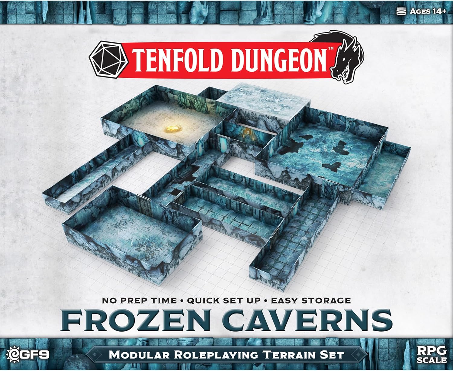 Gale Force Nine - Tenfold Dungeon - Frozen Caverns