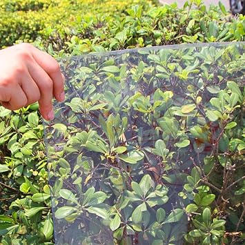 Pxzybd Transparent Polycarbonate Roofing Sheets,Roof Panels for Garden Greenhouse Pergola Carport Canopy,1mm Replacement Plastic Panels,Rain and Uv Protection Covering Sheet,WL-0.51m(1.6 * 3.3ft)