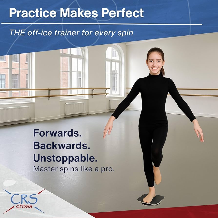 CRS Cross Figure Skating Spinner. Off Ice Spinning Training Aid For Ice - View #4