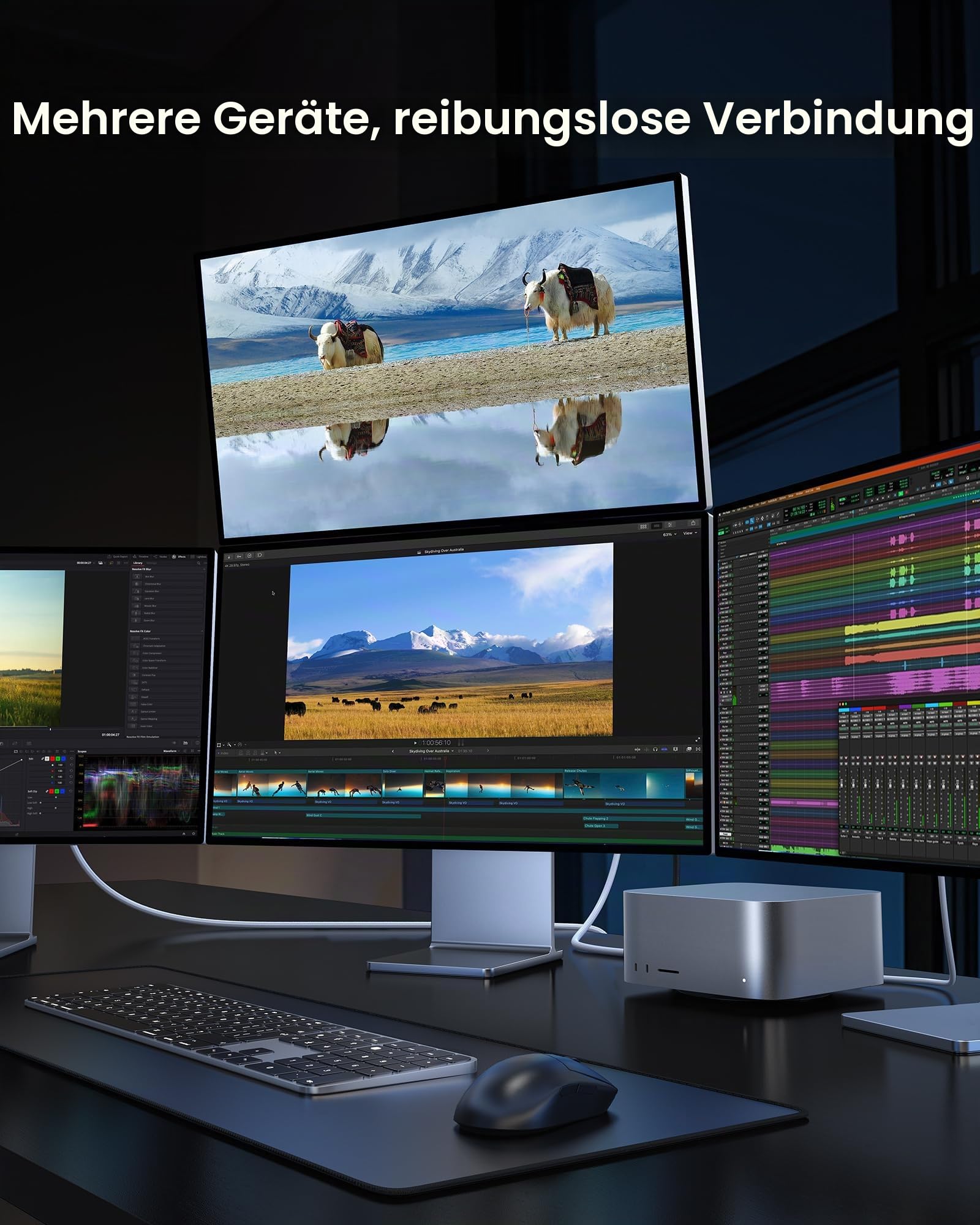 Silkland USB4 USB-C Datenkabel 3m Weiß, 40Gbps 240W Schnellladen, 8K Video