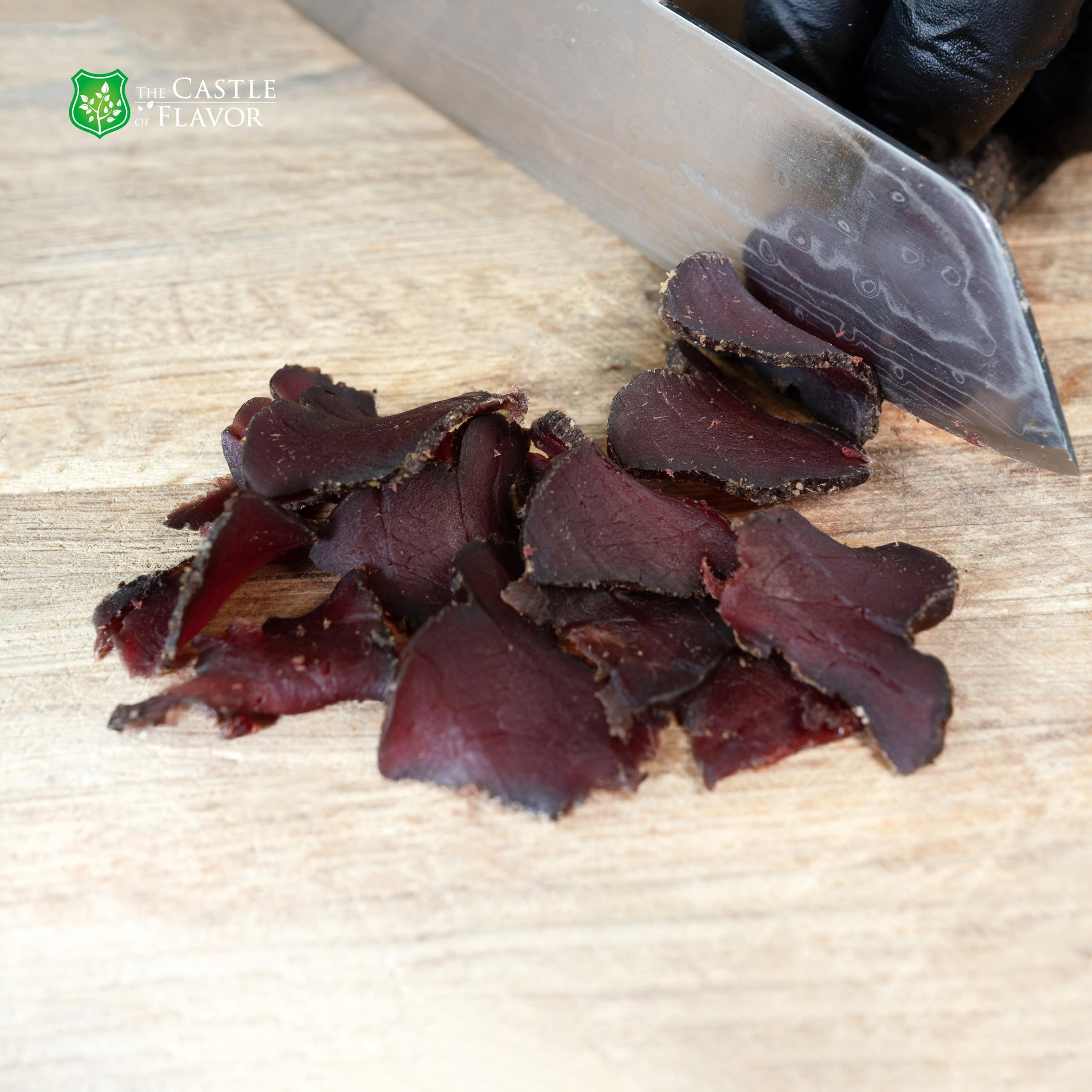 Luftgetrockneter Hirschschinken „Royal Deer“ 2 x 200g geräuchert Premium Wildschinken aus Hirschfleisch Delikatesse Wildfleisch Spezialität würzig vakuumverpackt