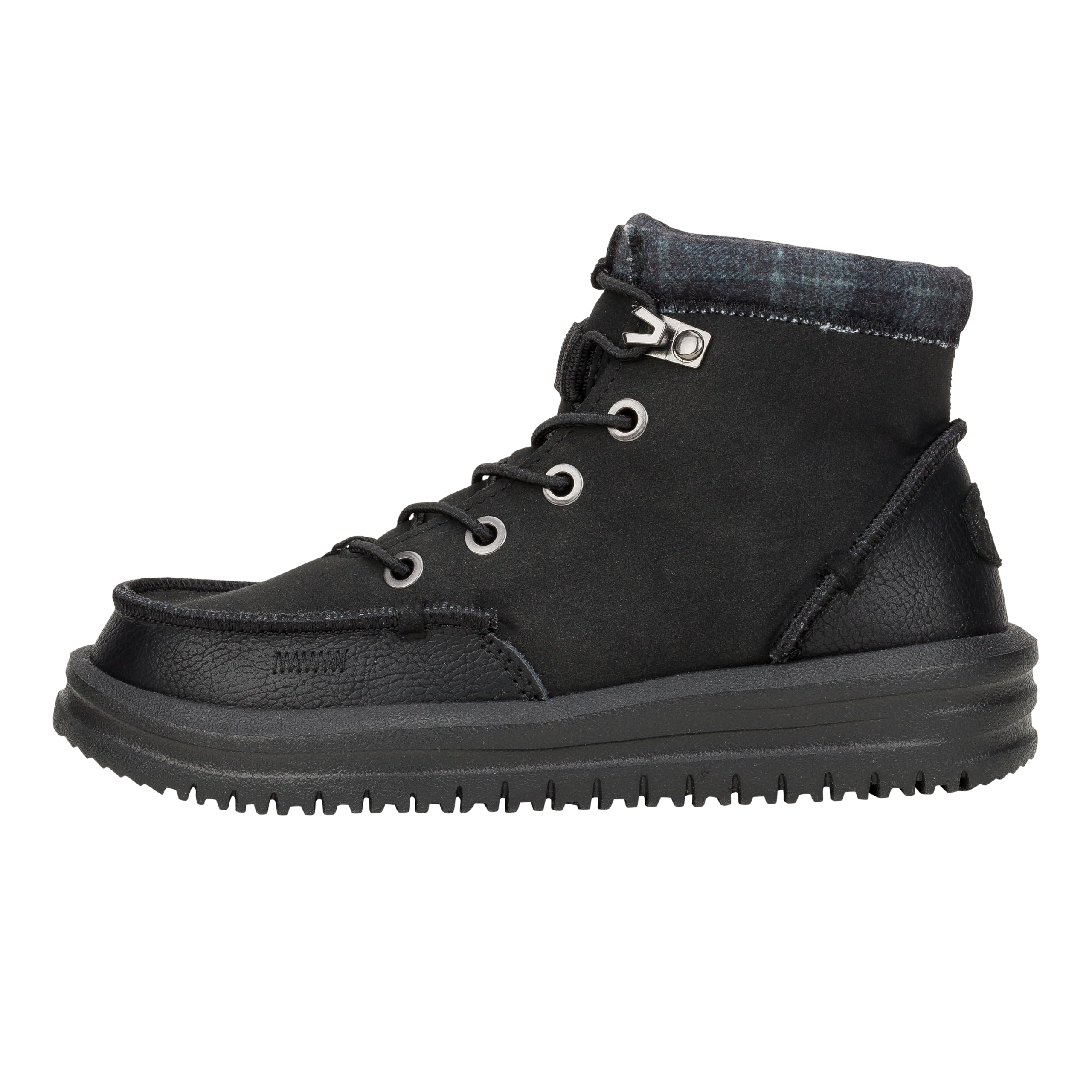HEYDUDE Boy's Toddler Bradley Classic Boot | Synthetic Upper Lace Up Boot