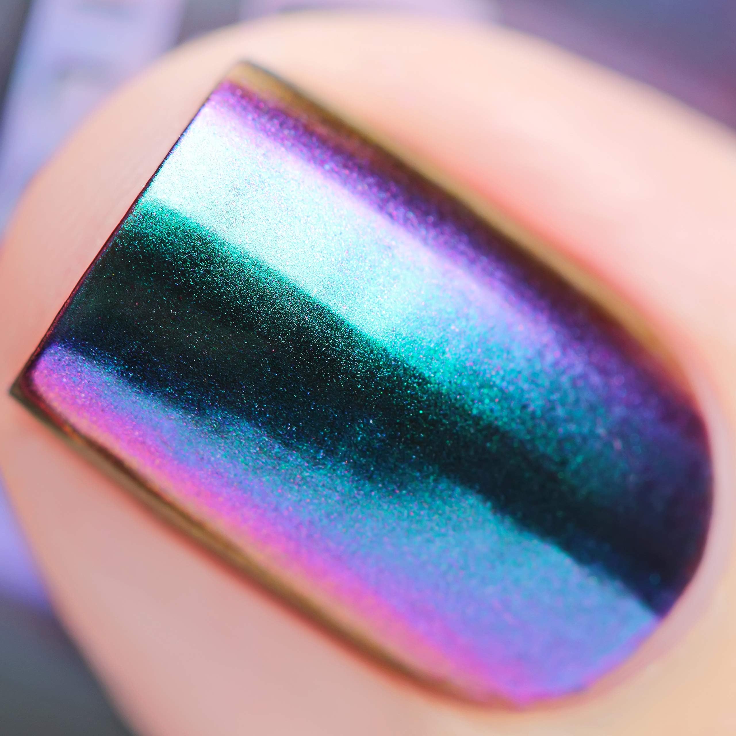 Whats Up Nails - Paradise Powder Magic Color Shifting Pigment with Multi Chrome Mirror Effect