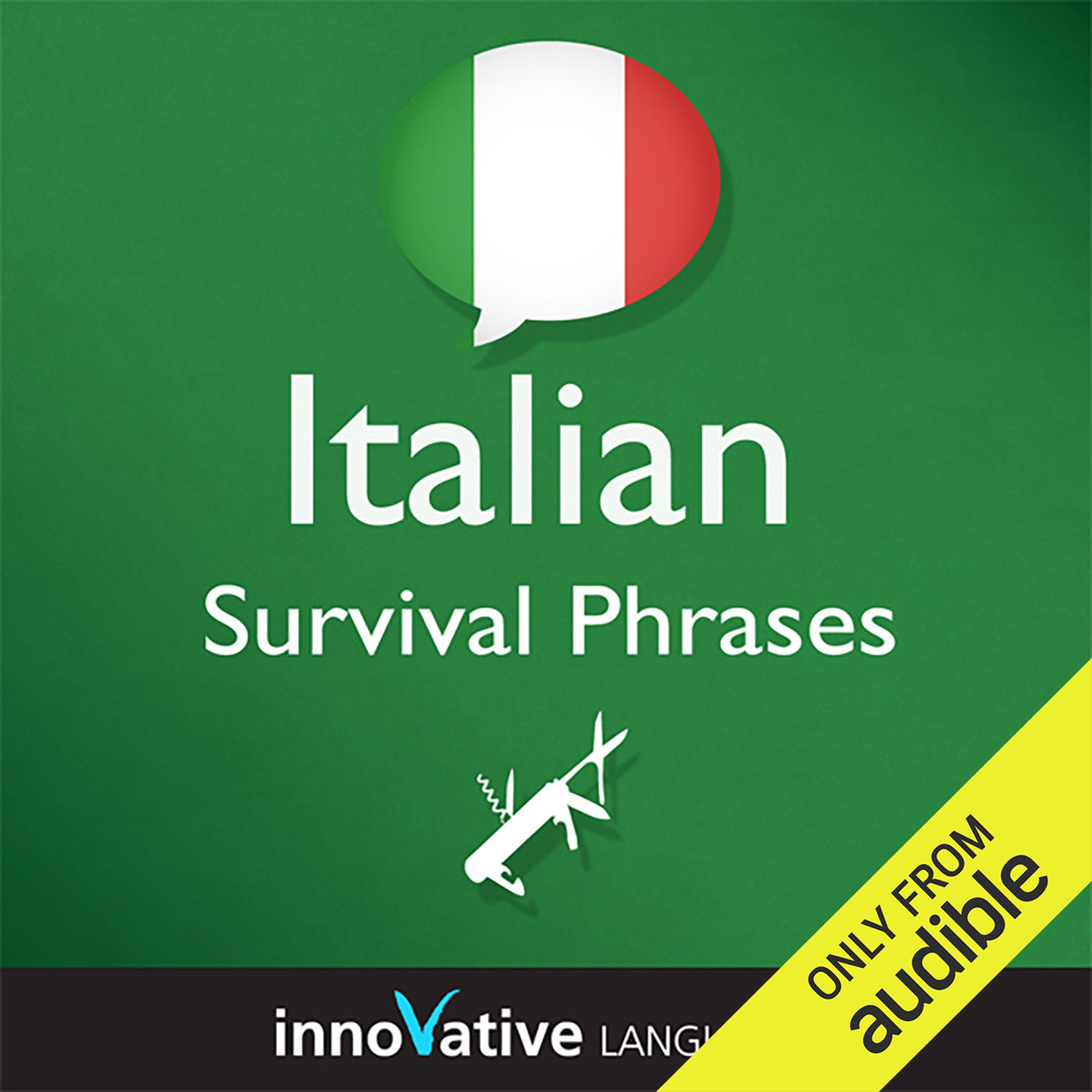 Cover art for Learn Italian - Survival Phrases Italian, Volume 1: Lessons 1-30