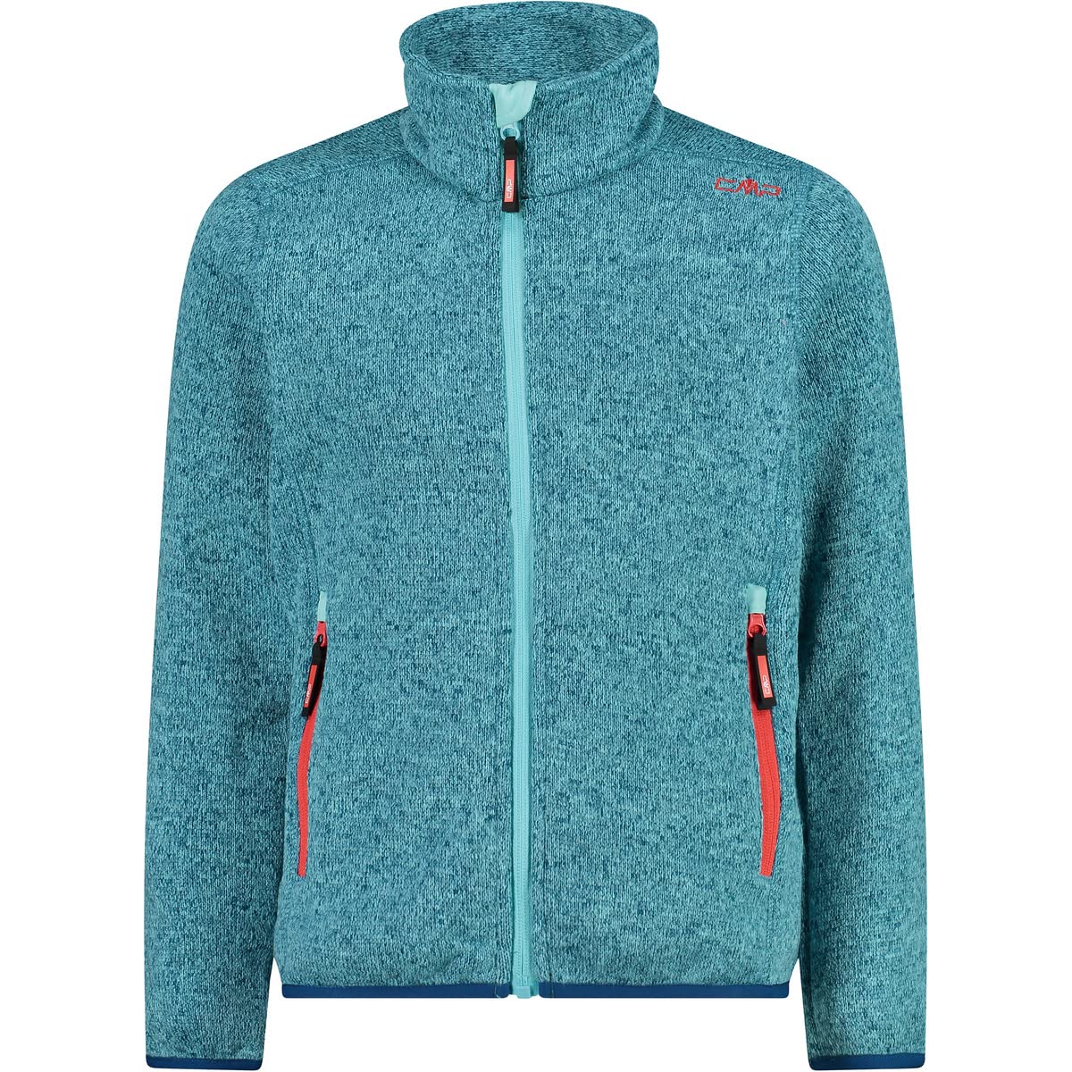 CMP - Knit-Tech children's jacket, Acqua-Campari, 98