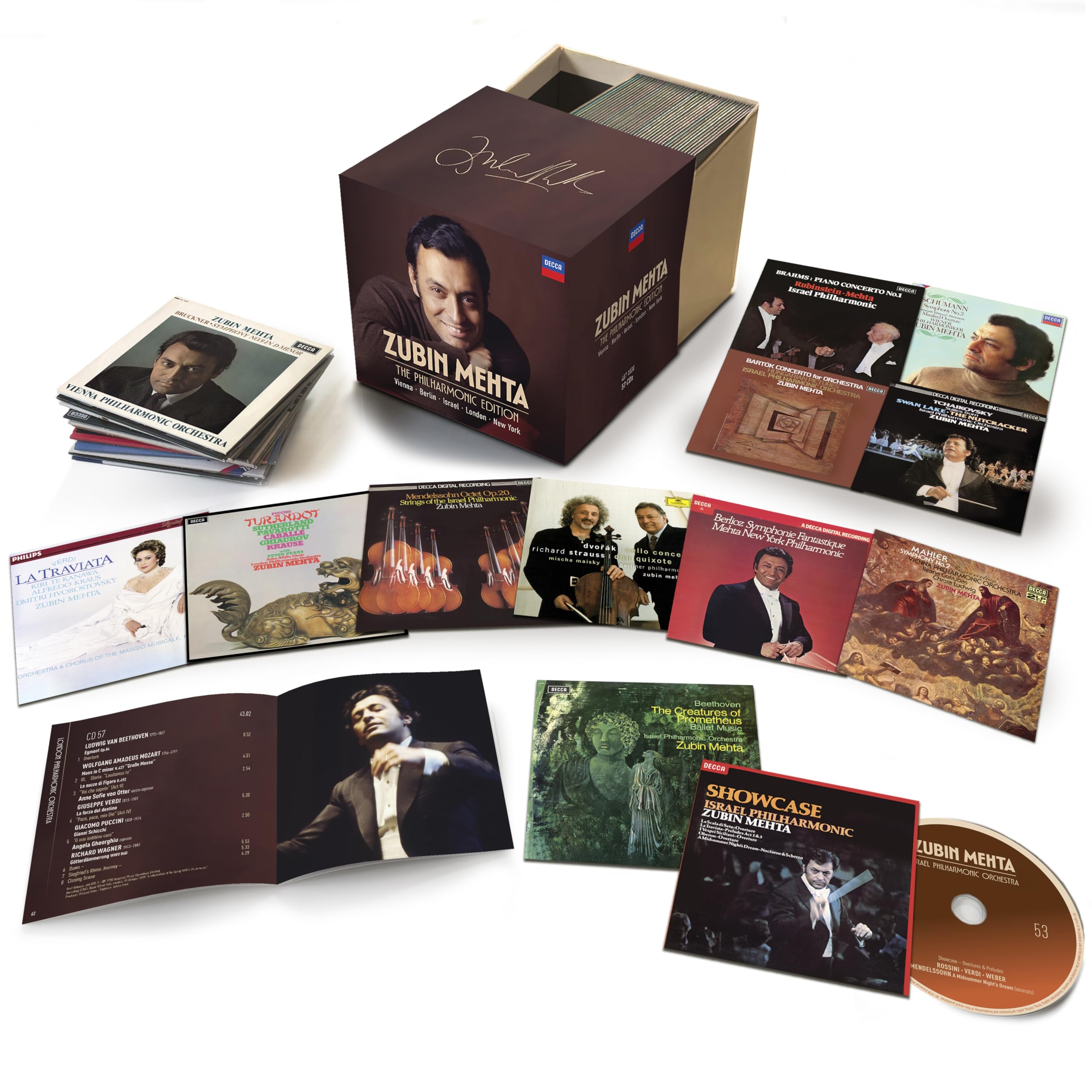 Zubin Mehta: The Philharmonic Edition - Vienna, Berlin, Israel, London, New York