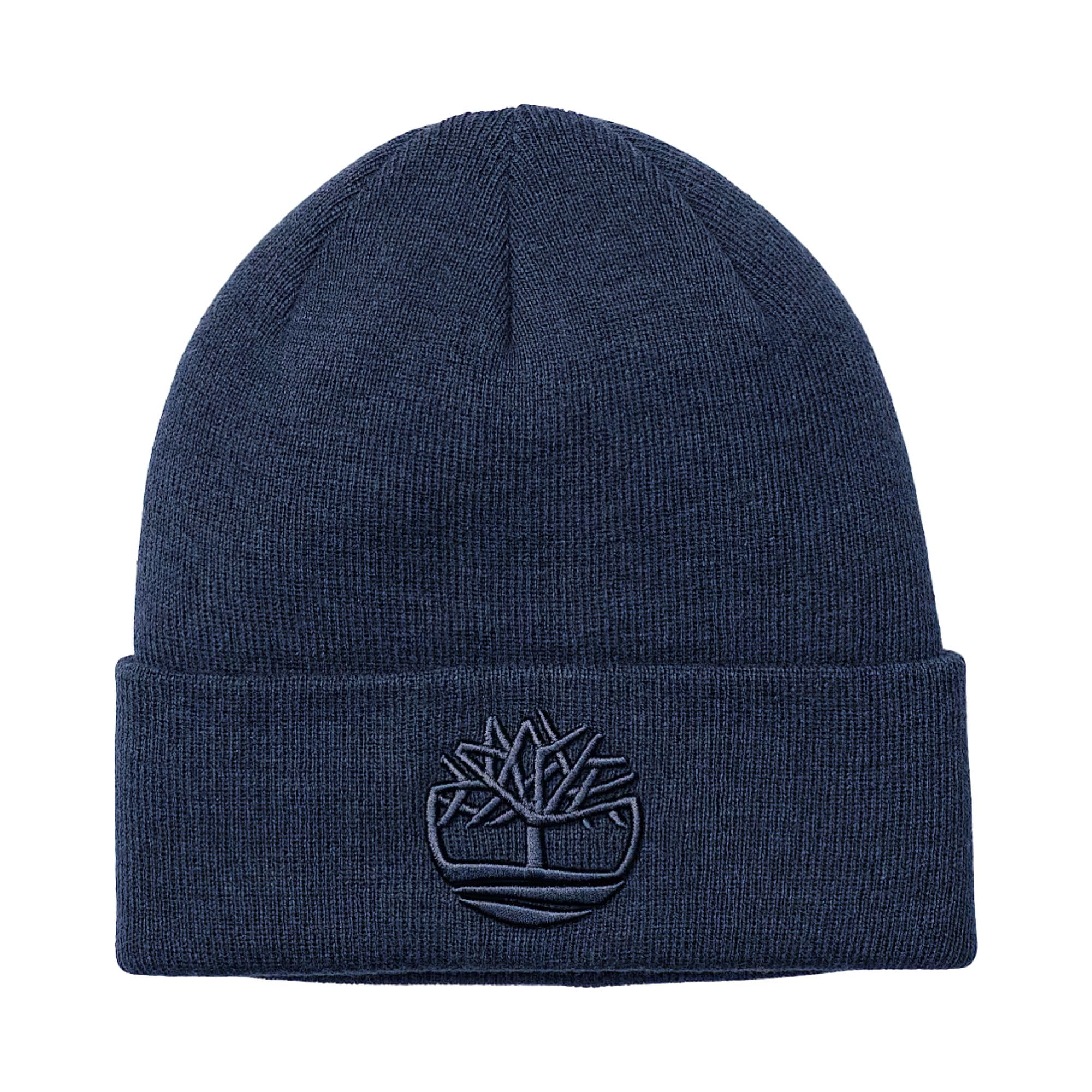Timberland 3D Embroidery Beanie Navy Color Peacoat, Size One Size 451 - Peacoat One Size