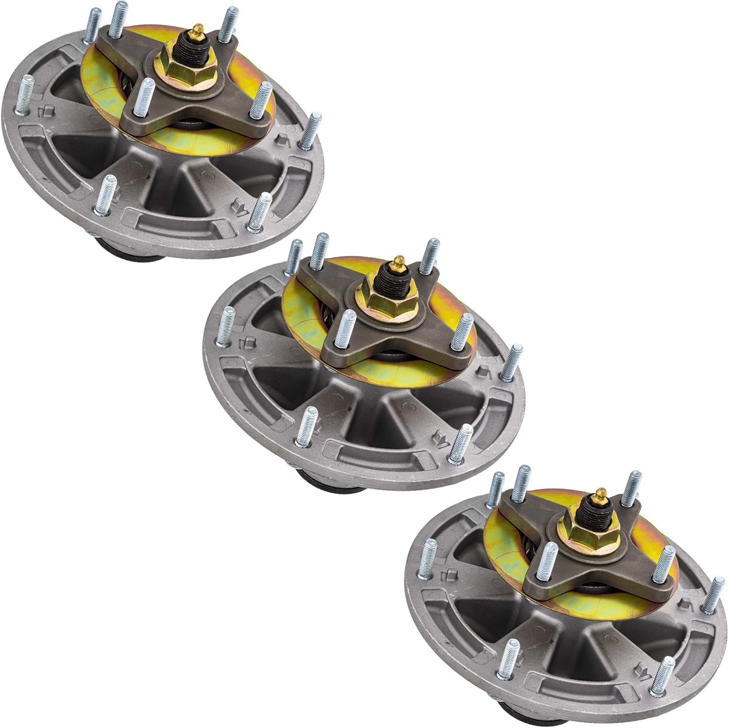 8TEN Mower Spindle for John Deere 72 inch Deck 777 797 997 Z Trak 1505 1550 1570 1575 1580 TCA51058 TCA24881 3 Pack