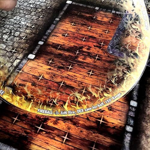 Miniatura 7 de Arcknight Plantillas de efectos de hechizos para D&D 5E 24 marcadores para hechizos AOE con referencia Condición, Pulido e Invocación Tokens para