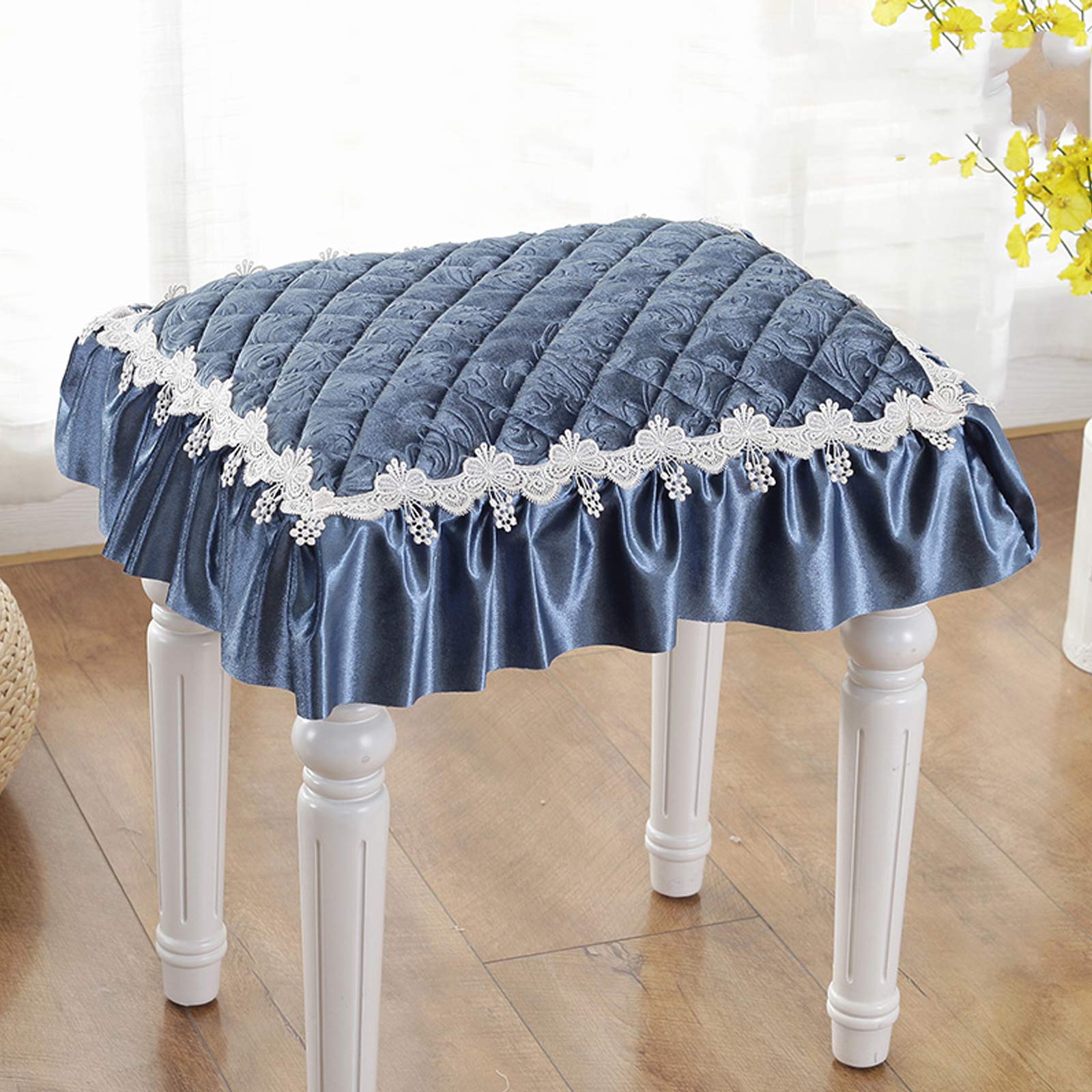 Coussin de siège épaissir non-glisser bleu pour soulager l'assise