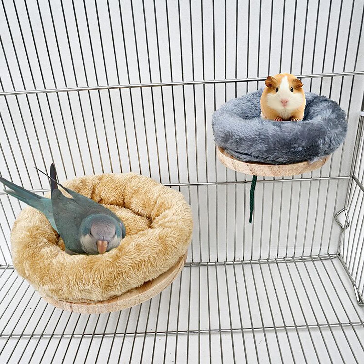 Amazon.co.jp: 鳥の巣巣箱皿巣 バードテントインコ おもちゃ鳥かご
