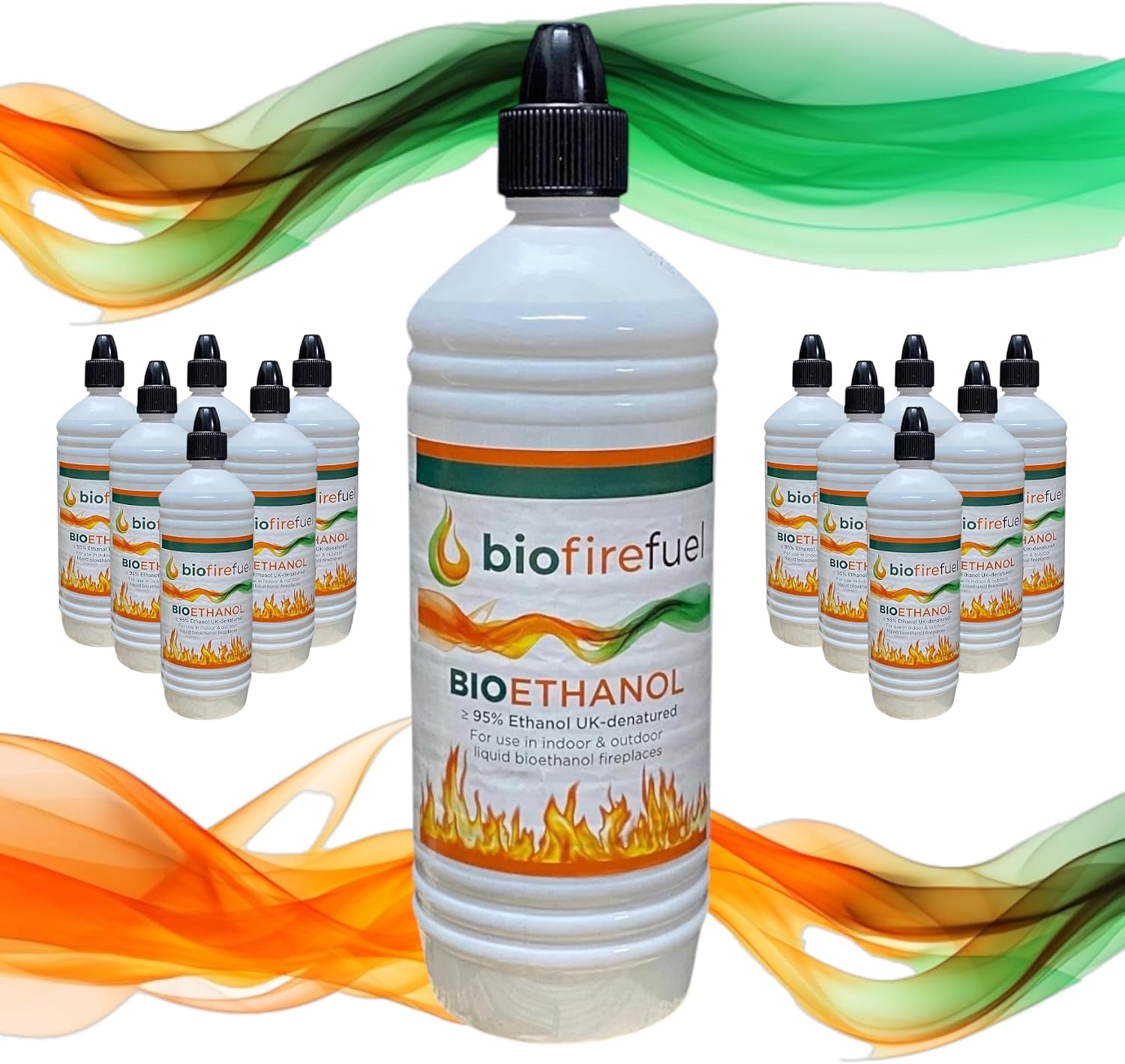 Combustibile bioetanolo 12L biofirefuel per caminetti