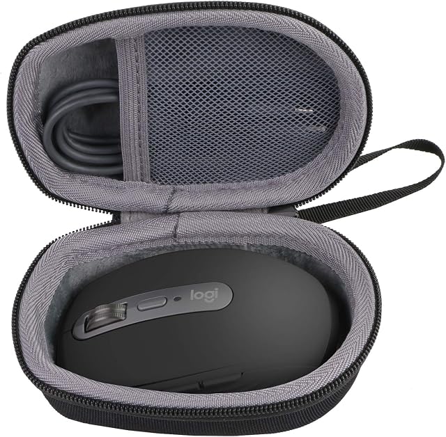 Carrying Case for Logitech MX Anywhere 3 / Anywhere 2S / Anywhere 2 Compact Performance Mouse by Aenllosi(only case)