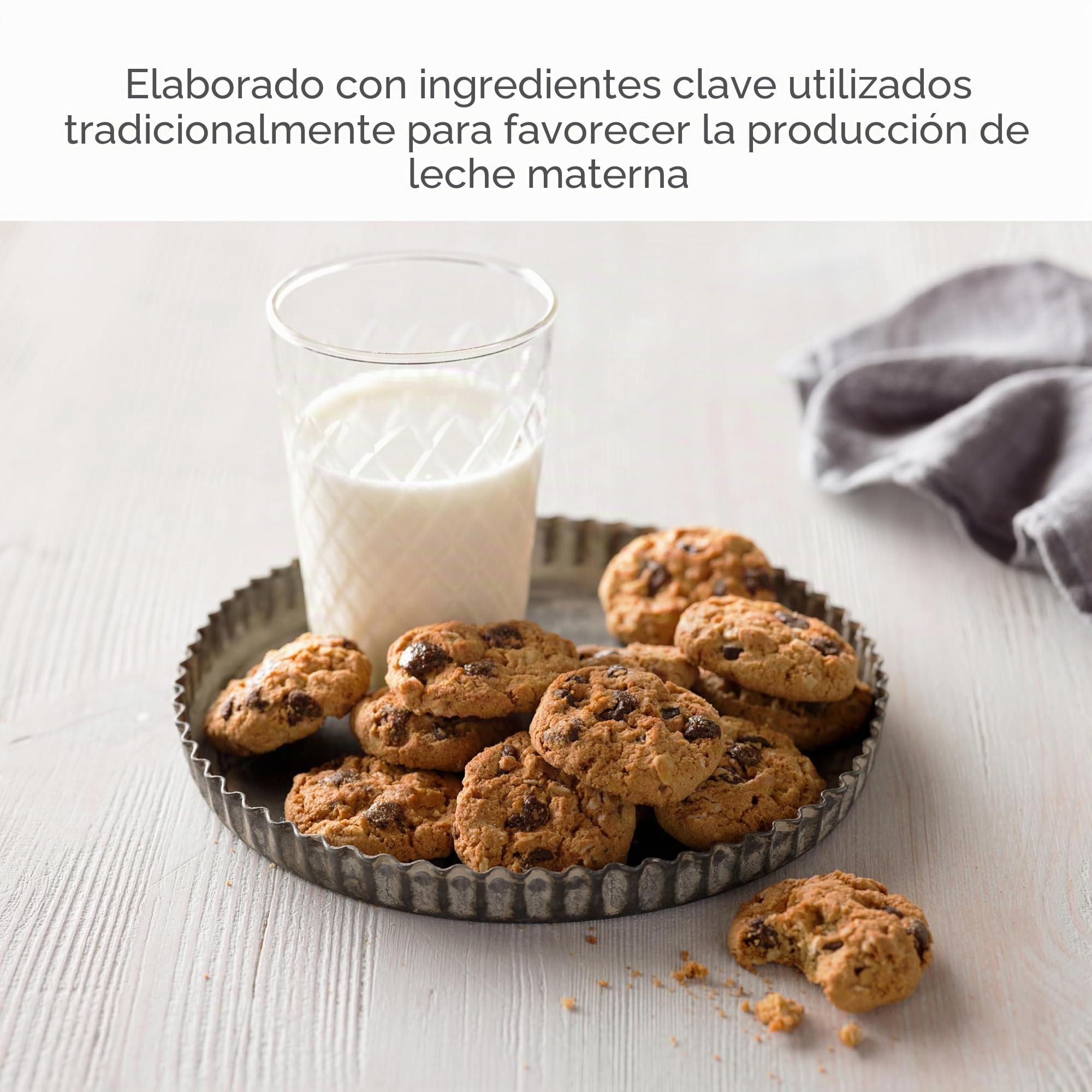 Milkmakers - Bocaditos de galletas de lactancia, avena con chispas de chocolate, 10 unidades