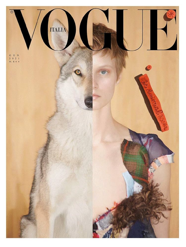 女性情報誌 Vogue Italia Magazine January 2021 Amazon.com