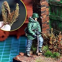 Vista 8 de Cayway Paquete de 2 césped artificial de simulación de césped estático en miniatura para bricolaje, modelo, tren, paisaje, ferrocarril, paisaje