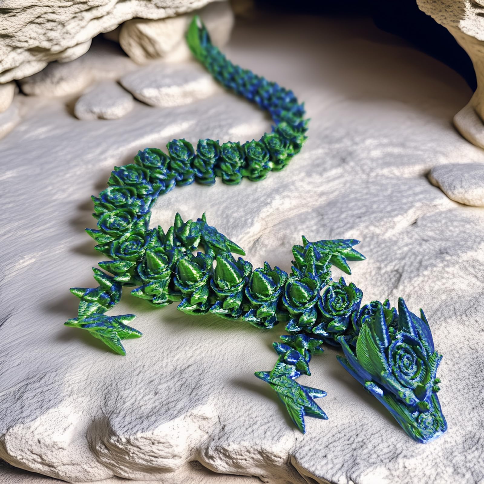 Dragon Cyber Articulé Flexible - Modèle D'Impression 3D Gratuit